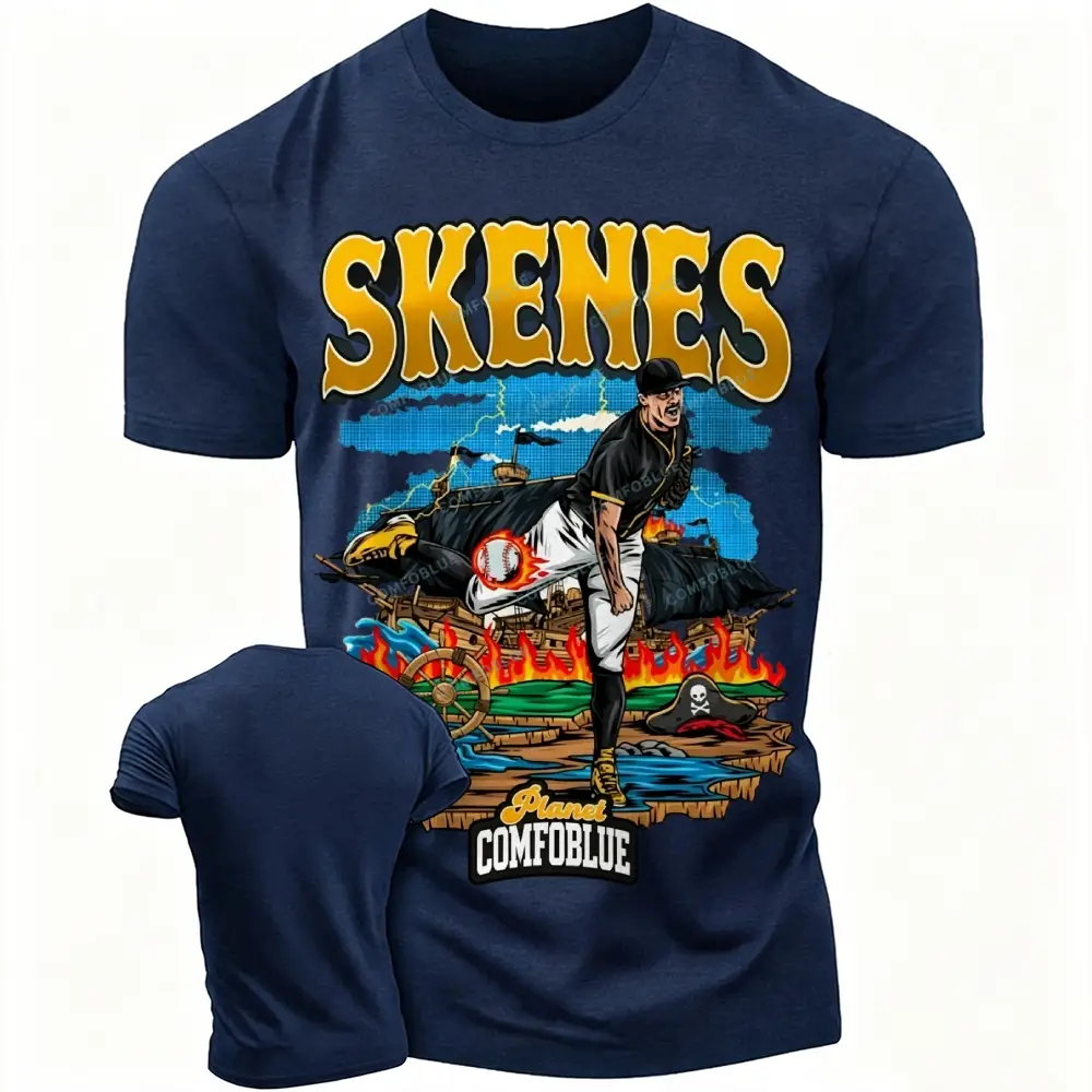 Comfoblue P Skenes Softball Player T-shirts - SLCFB260815489