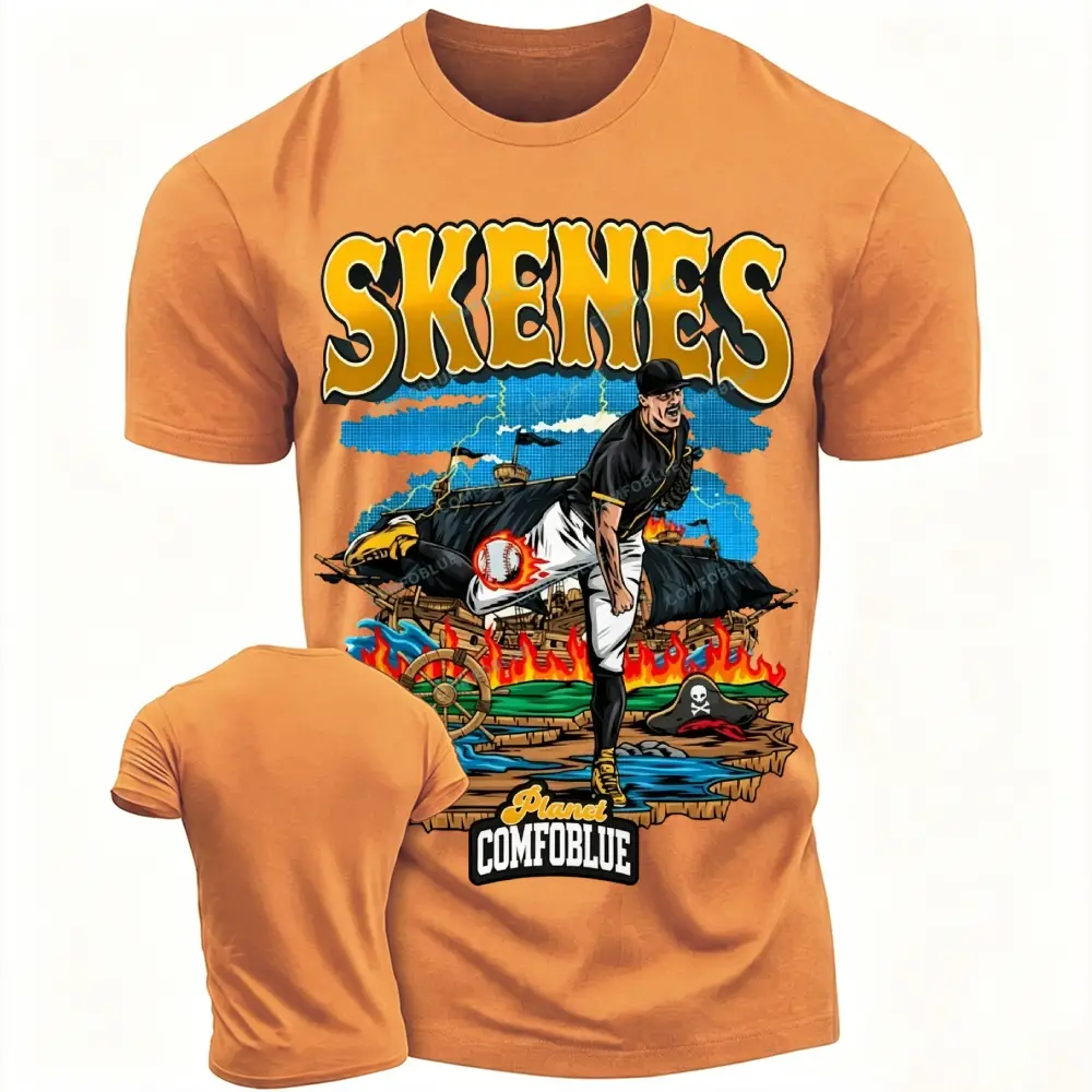 Comfoblue P Skenes Softball Player T-shirts - SLCFB260815489