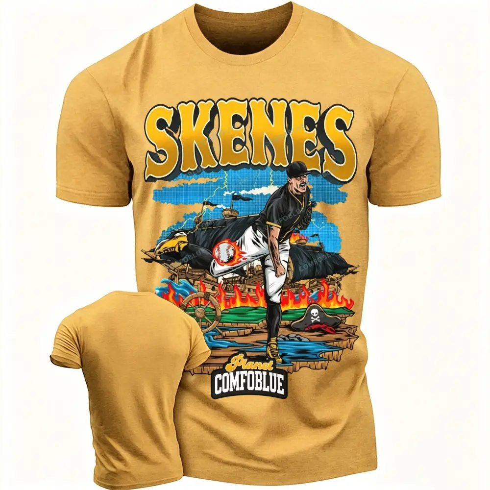Comfoblue P Skenes Softball Player T-shirts - SLCFB260815489