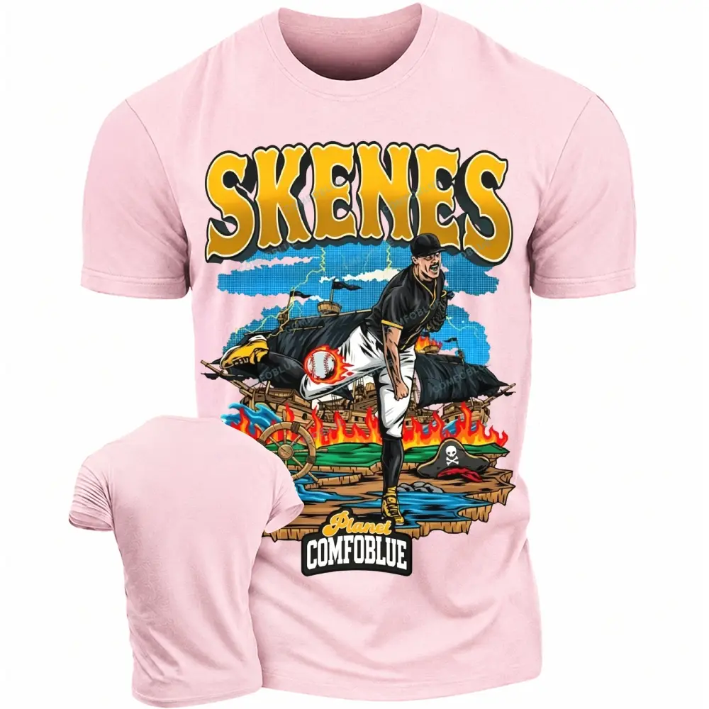 Comfoblue P Skenes Softball Player T-shirts - SLCFB260815489