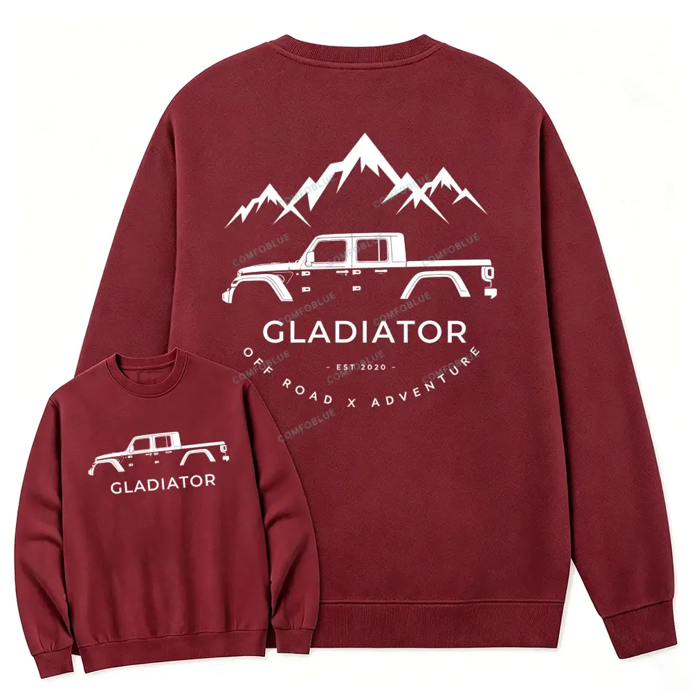 Gladiator 4x4 Off Road Adventure Unisex Sweatshirt