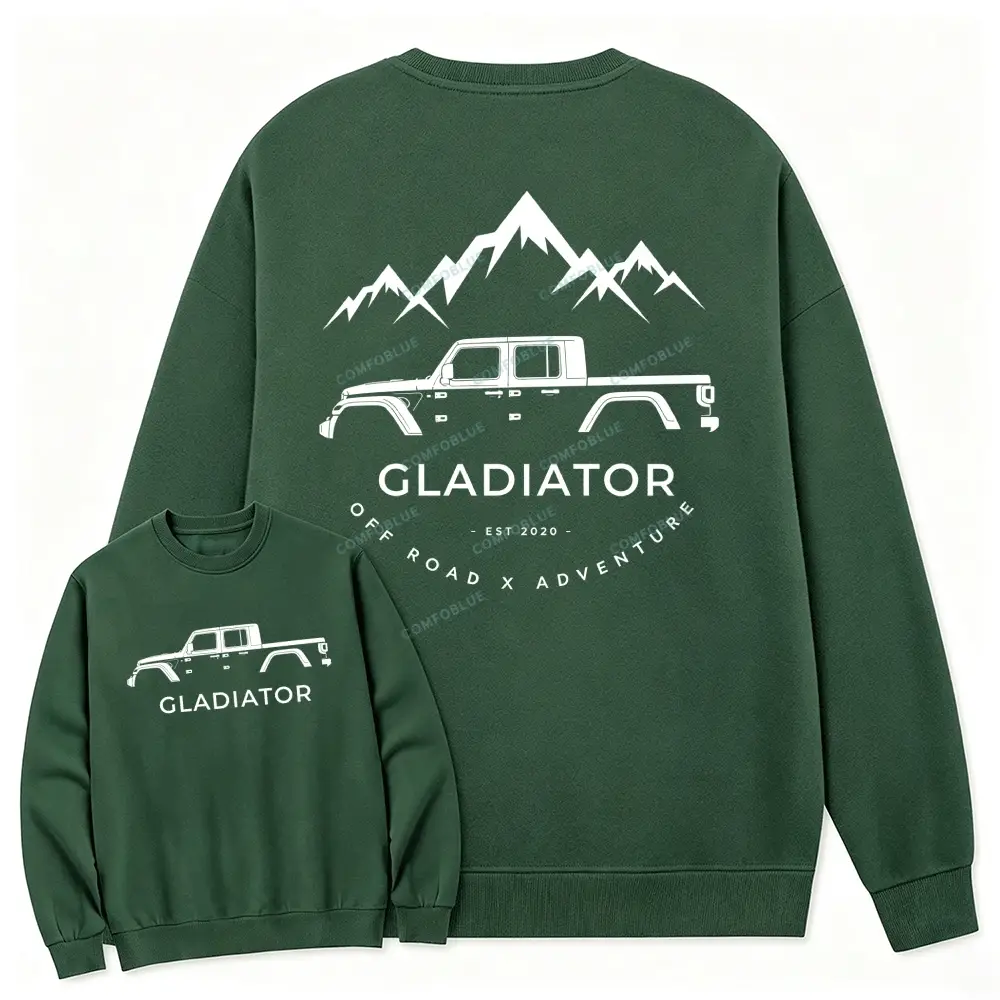 Gladiator 4x4 Off Road Adventure Unisex Sweatshirt