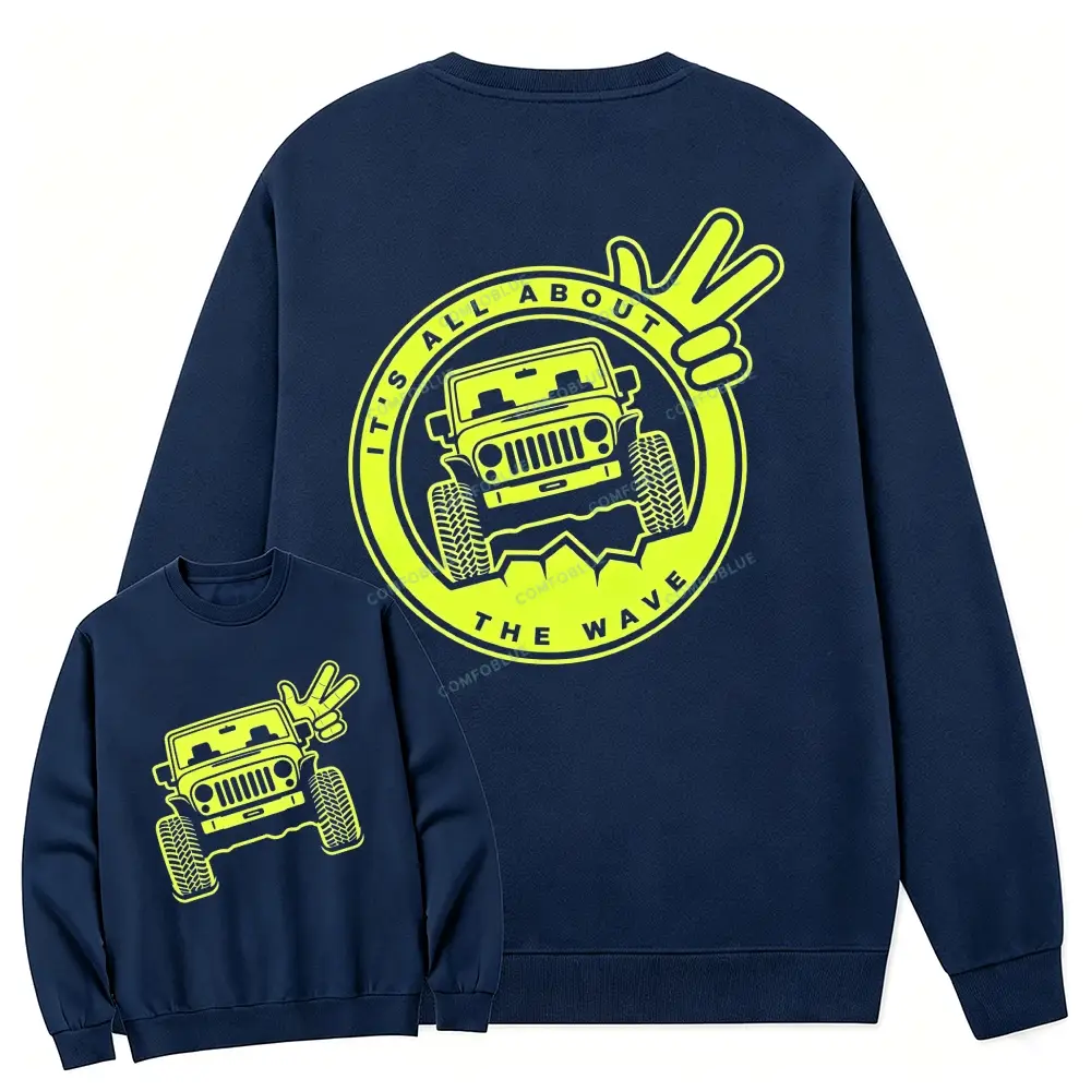 It's The About The Wave Jp Unisex Sweatshirt