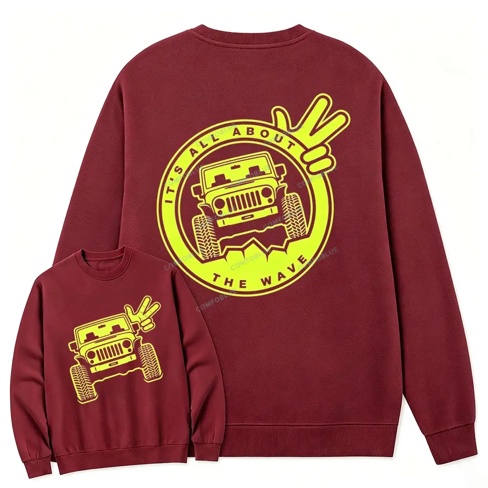 It's The About The Wave Jp Unisex Sweatshirt