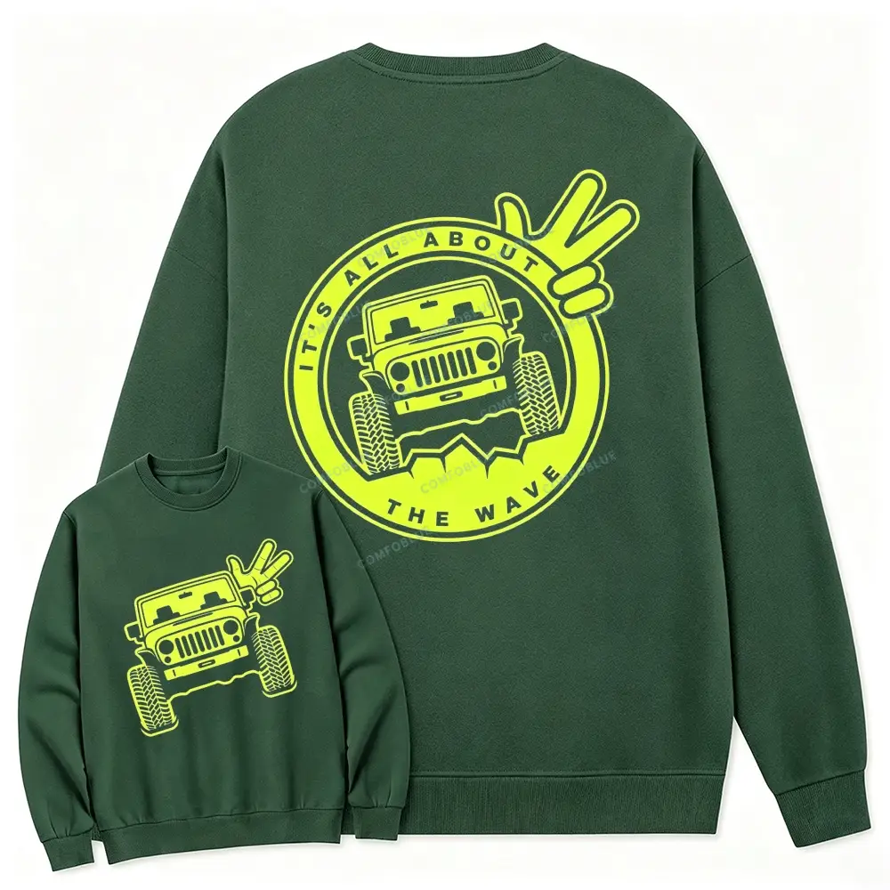 It's The About The Wave Jp Unisex Sweatshirt