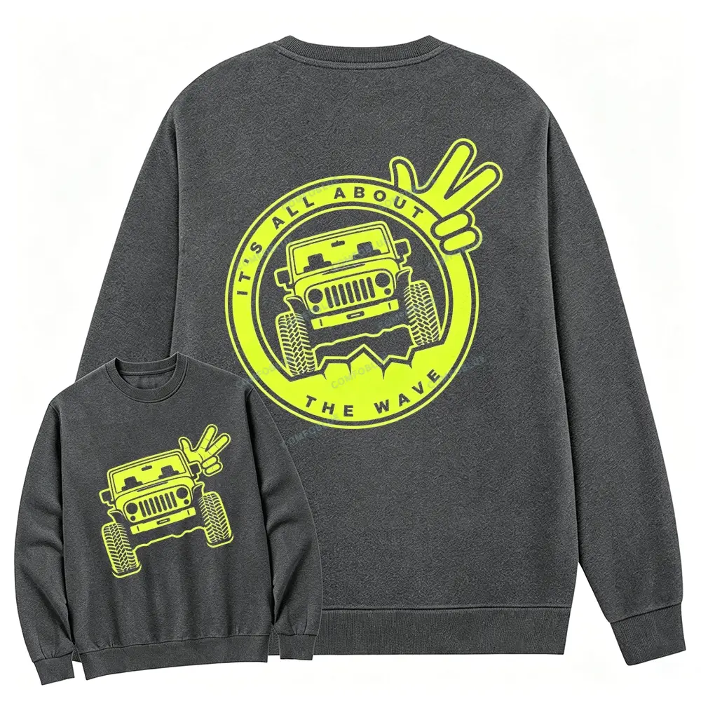 It's The About The Wave Jp Unisex Sweatshirt
