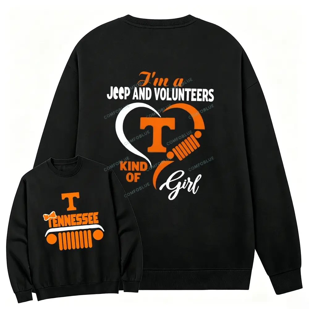 Tennessee Volunteers Football Team Heart Unisex Sweatshirt