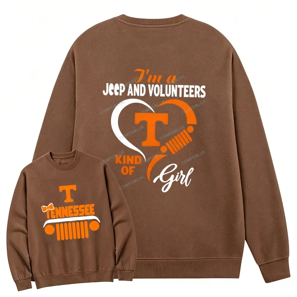 Tennessee Volunteers Football Team Heart Unisex Sweatshirt