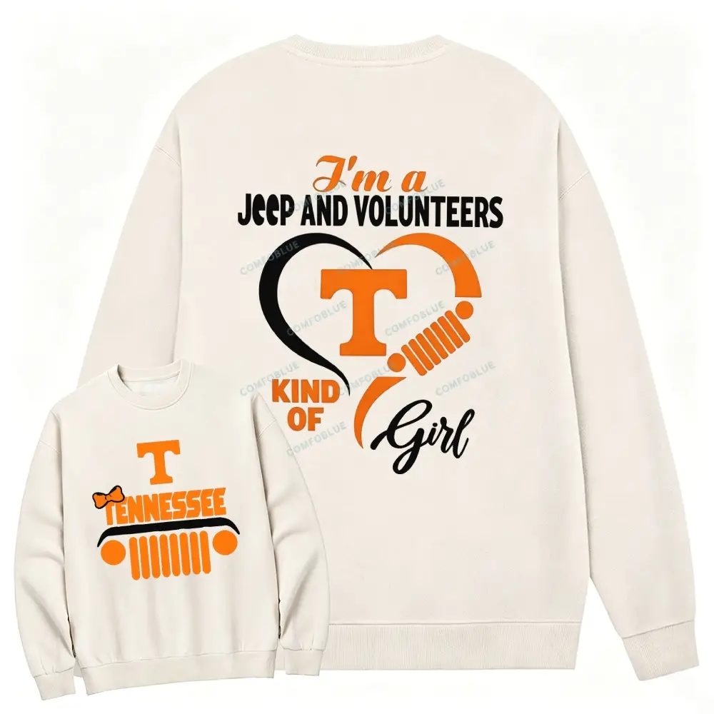 Tennessee Volunteers Football Team Heart Unisex Sweatshirt
