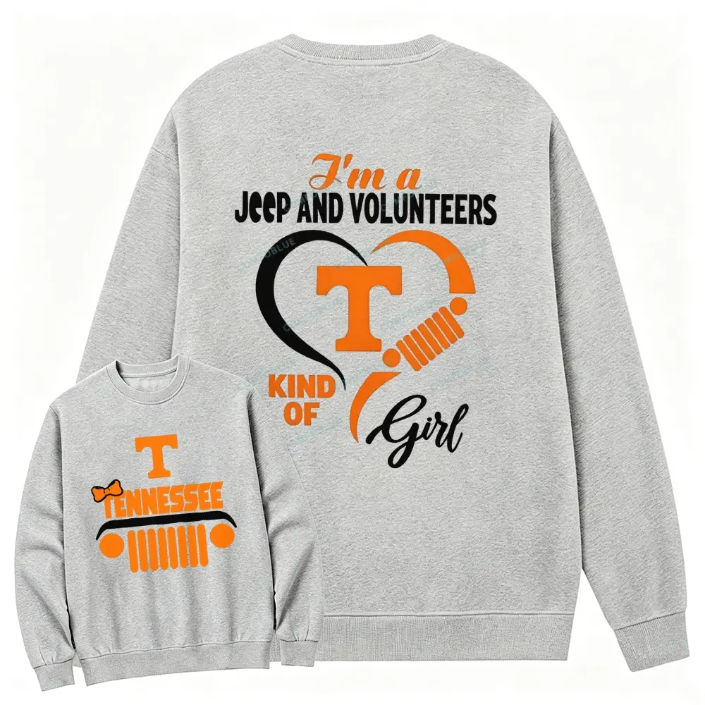 Tennessee Volunteers Football Team Heart Unisex Sweatshirt