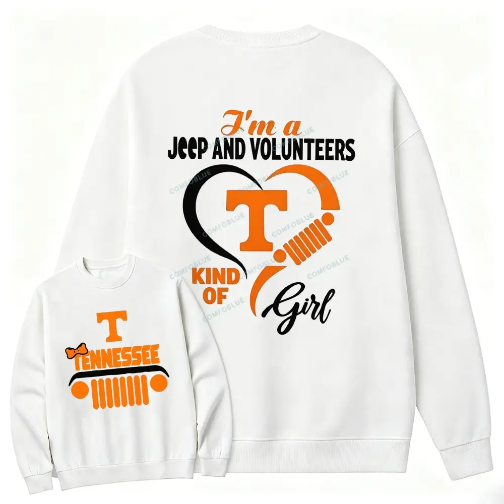 Tennessee Volunteers Football Team Heart Unisex Sweatshirt