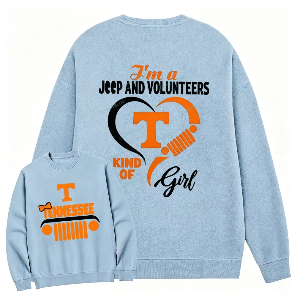 Tennessee Volunteers Football Team Heart Unisex Sweatshirt
