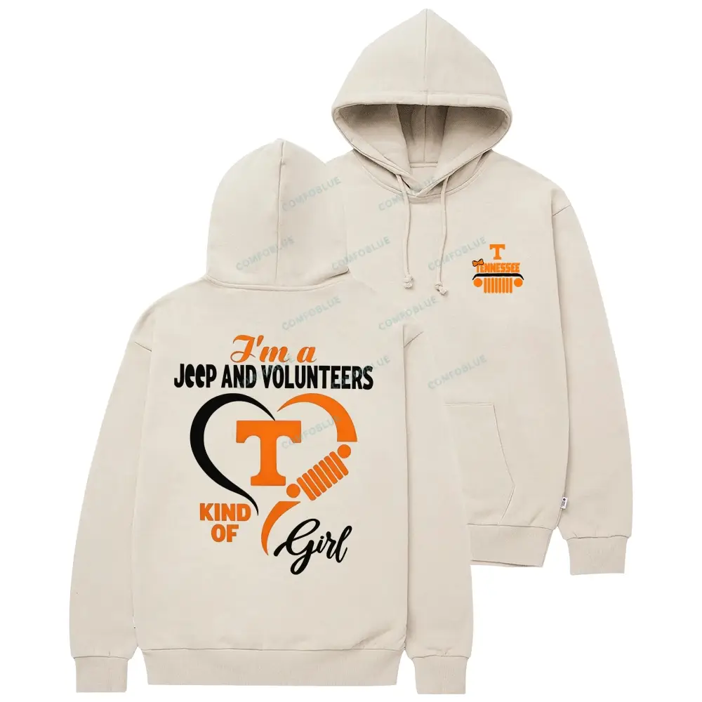 Tennessee Volunteers Football Team Heart Unisex Hoodie