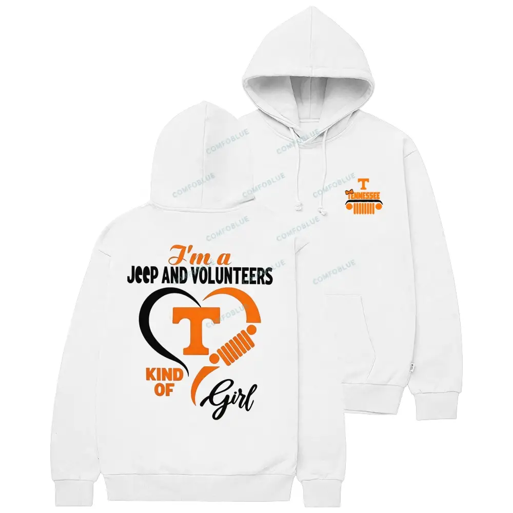 Tennessee Volunteers Football Team Heart Unisex Hoodie