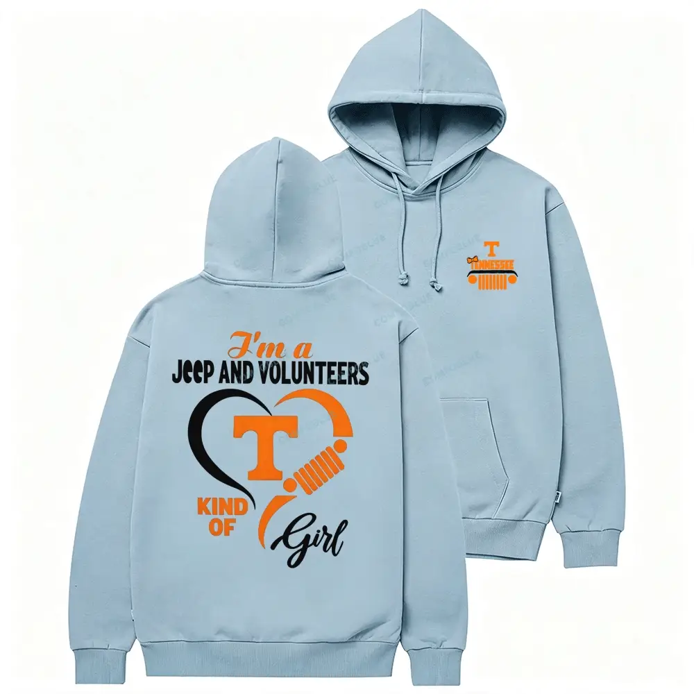 Tennessee Volunteers Football Team Heart Unisex Hoodie