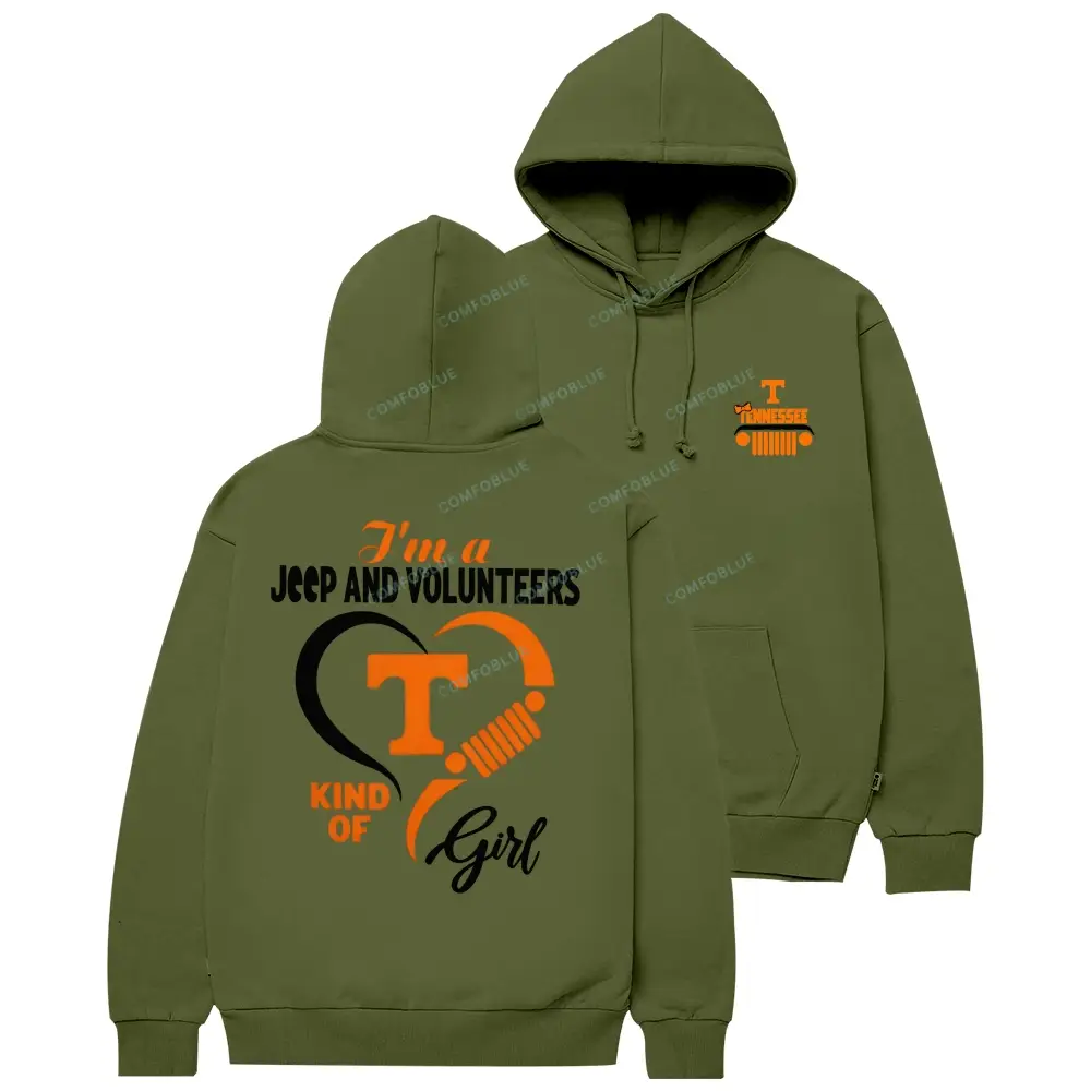Tennessee Volunteers Football Team Heart Unisex Hoodie