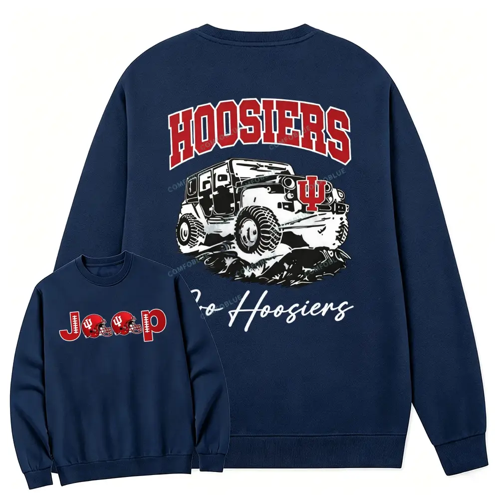 Indiana Hoosiers x Jp Fans Cotton Sweatshirt - Navy · S - SLCFB260916934