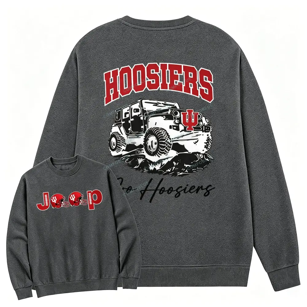 Indiana Hoosiers x Jp Fans Cotton Sweatshirt - Dimgray · S - SLCFB260916934