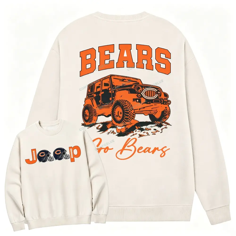 Chicago Bears x Jp go Bears Cotton Sweatshirt