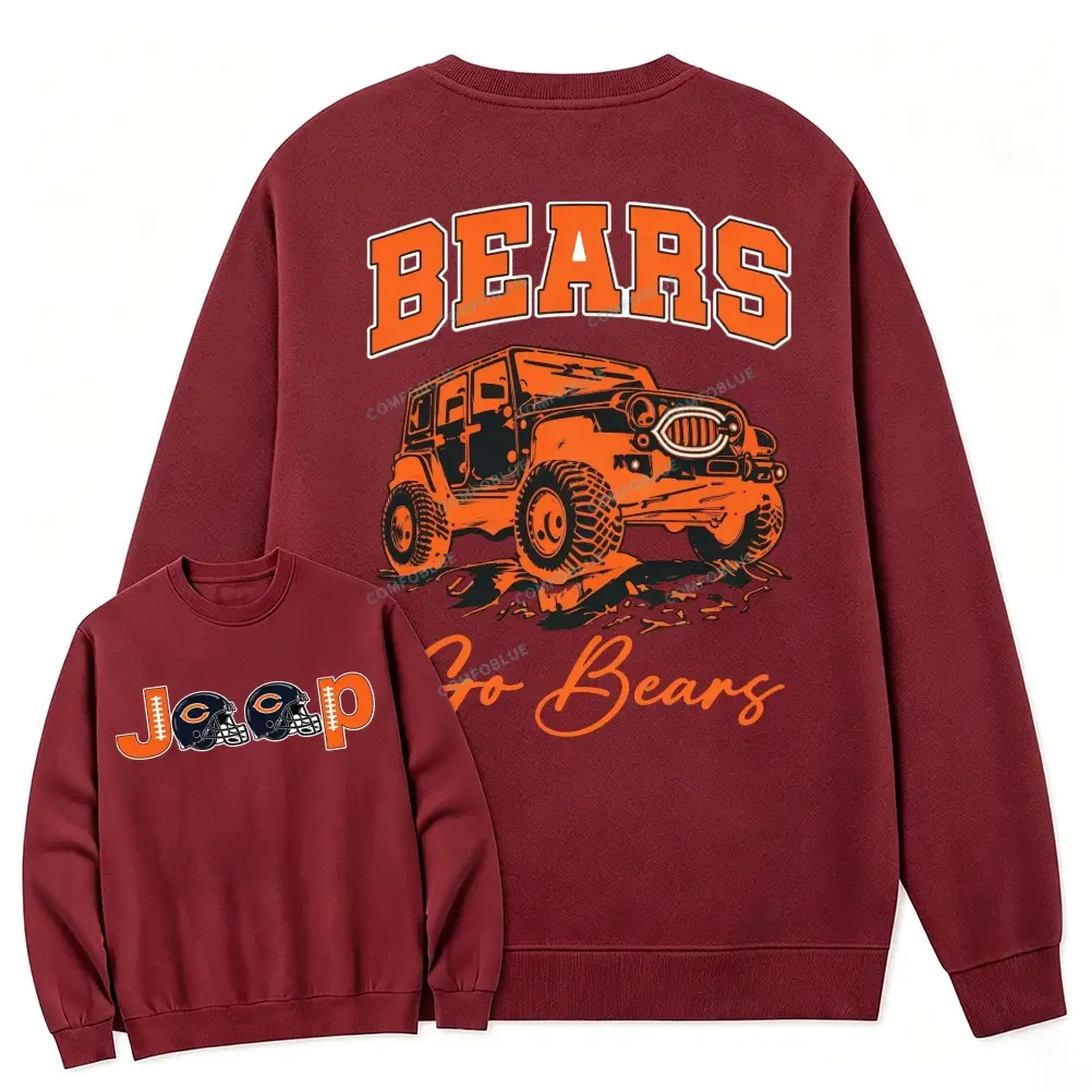 Chicago Bears x Jp go Bears Cotton Sweatshirt
