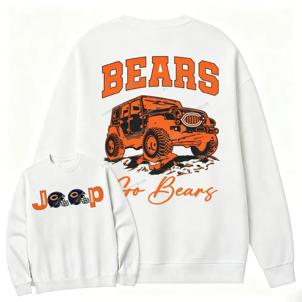 Chicago Bears x Jp go Bears Cotton Sweatshirt
