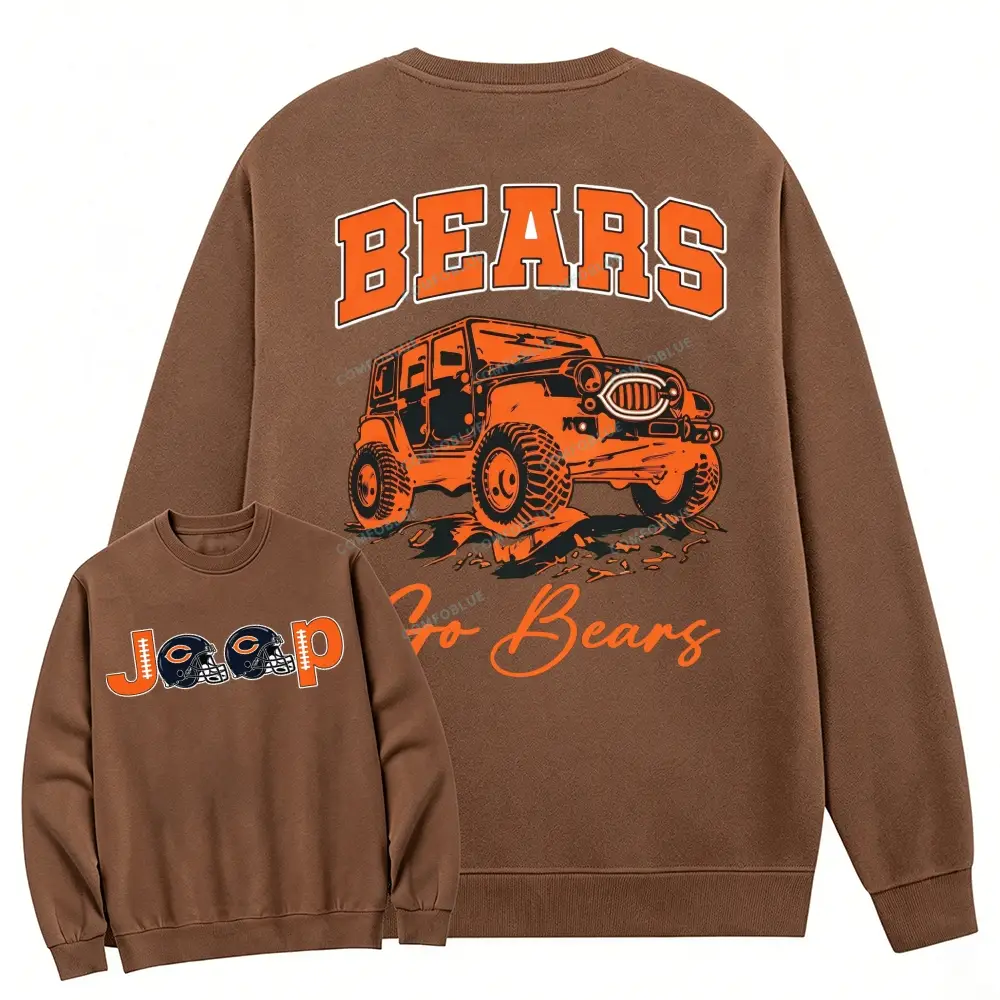 Chicago Bears x Jp go Bears Cotton Sweatshirt