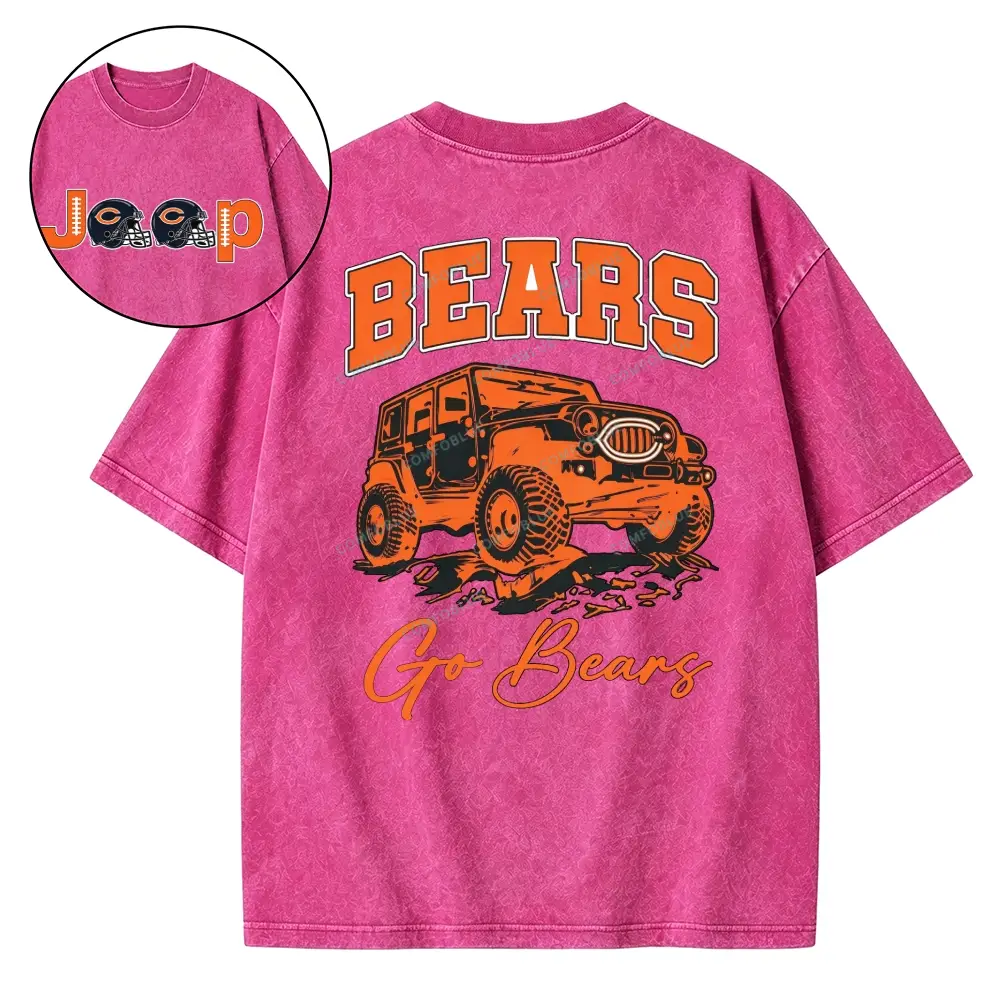 Chicago Bears x Jp go Bears Washed Tshirt