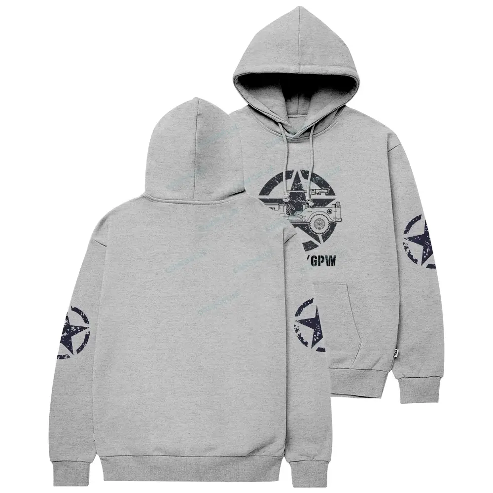 1941 Willys Jp Army Star Unisex Hoodie 