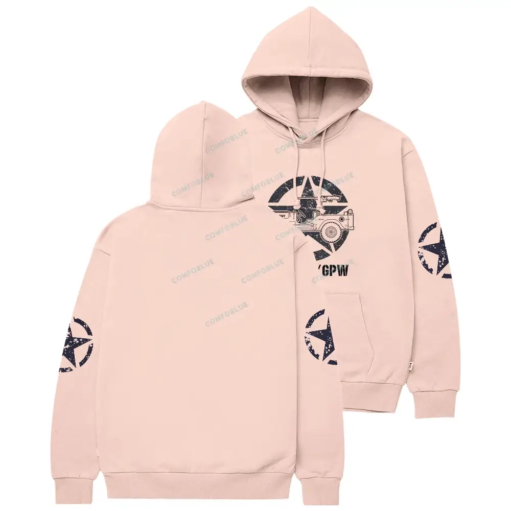 1941 Willys Jp Army Star Unisex Hoodie 