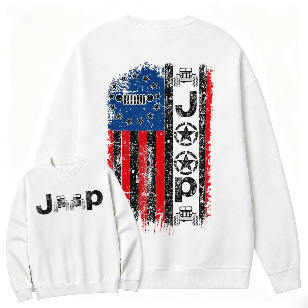Patriotic Jp Off-Road Cotton Sweatshirt