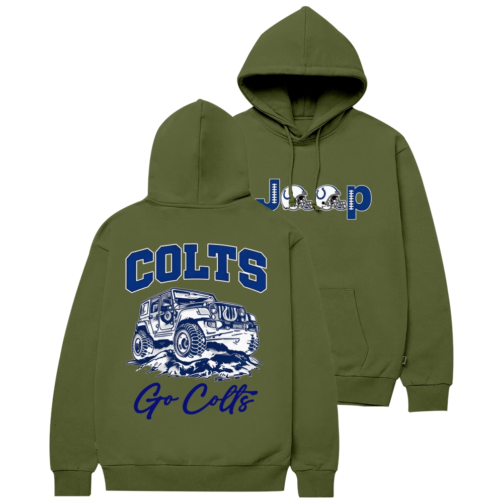 Indianapolis Colts JP Unisex Casual Hoodie