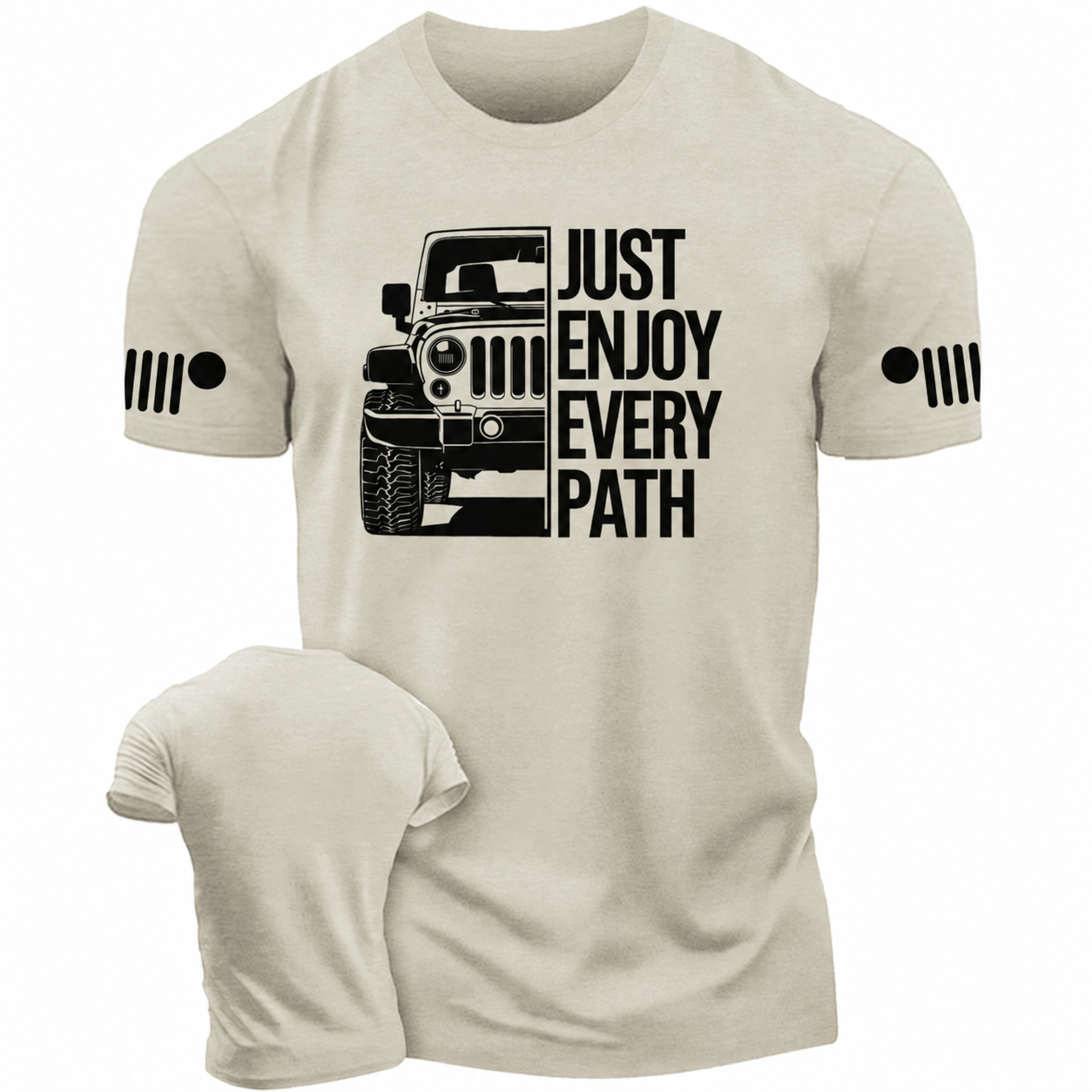Just Enjoy Every Path Off-Road Cotton T-Shirt