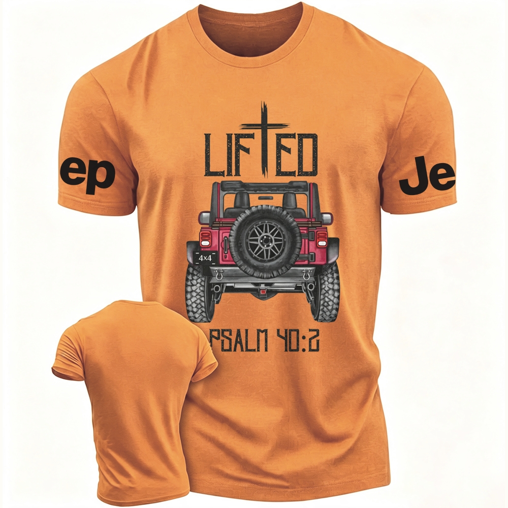 Christian "Lifted" 4x4 Truck Offroad Jp Unisex T-Shirt
