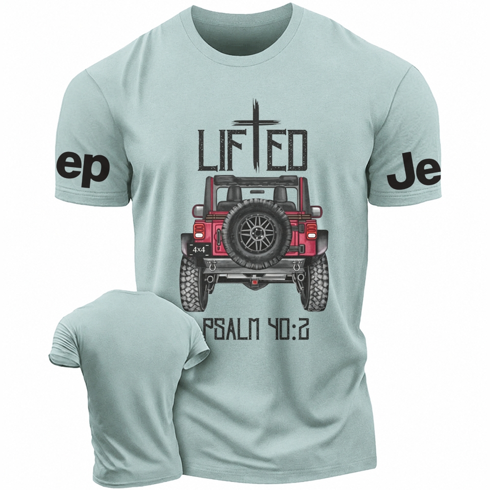 Christian "Lifted" 4x4 Truck Offroad Jp Unisex T-Shirt