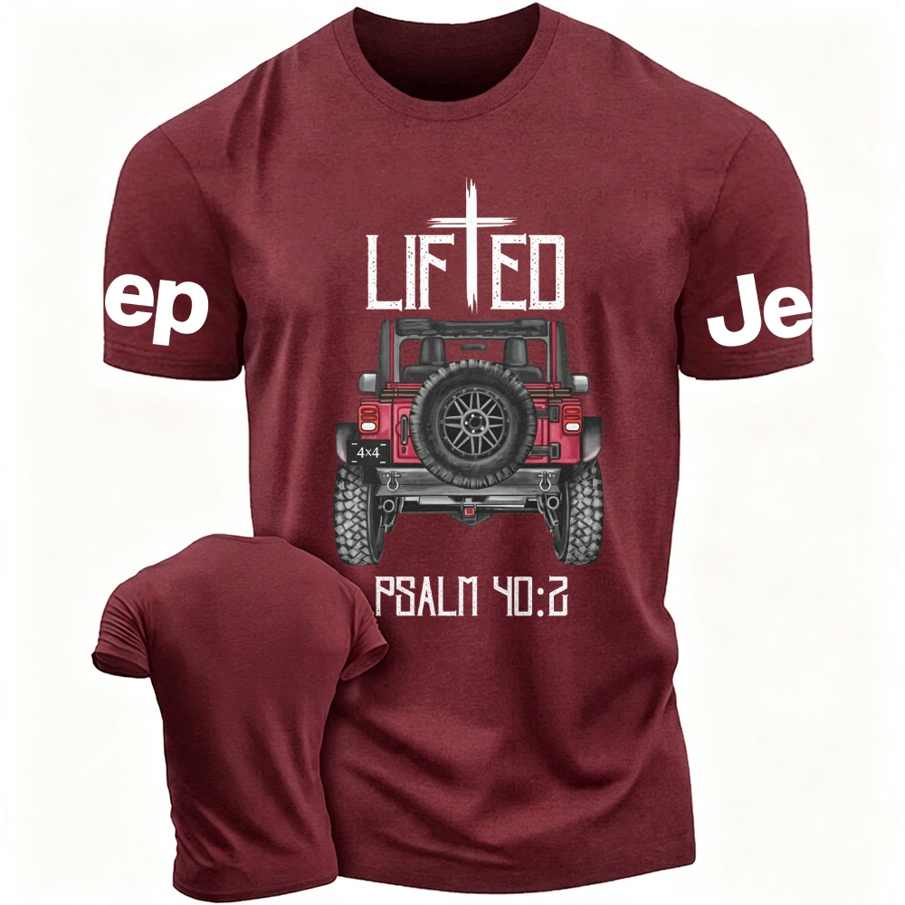 Christian "Lifted" 4x4 Truck Offroad Jp Unisex T-Shirt