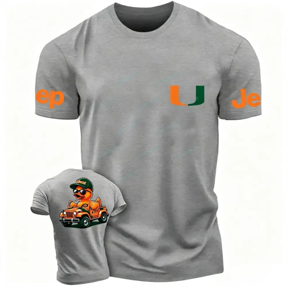 University of Miami Duck Jp Unisex T-shirt