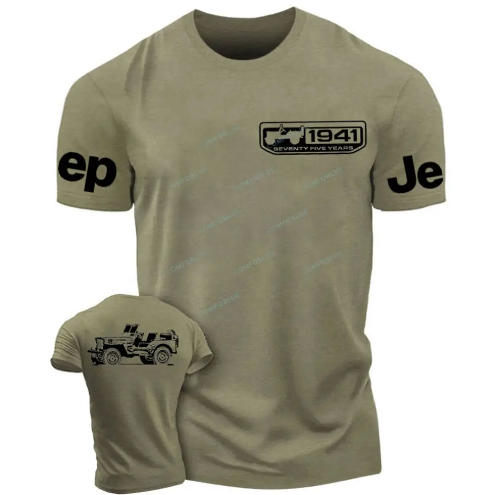 Willys 1941 Seventy Nine Years Jp Lover Back and Front T-Shirt