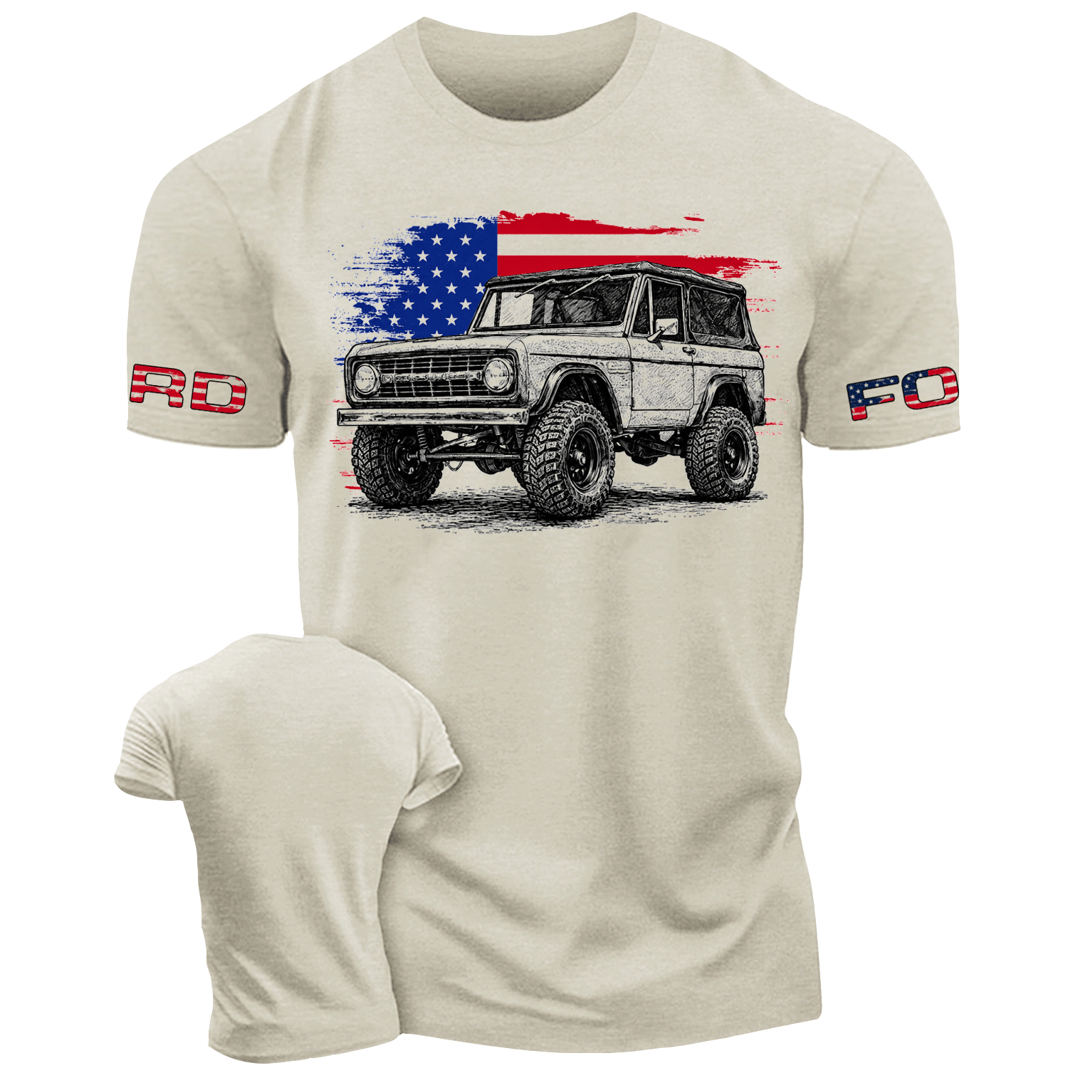 Oldie Patriot F0rd Cotton T-shirt