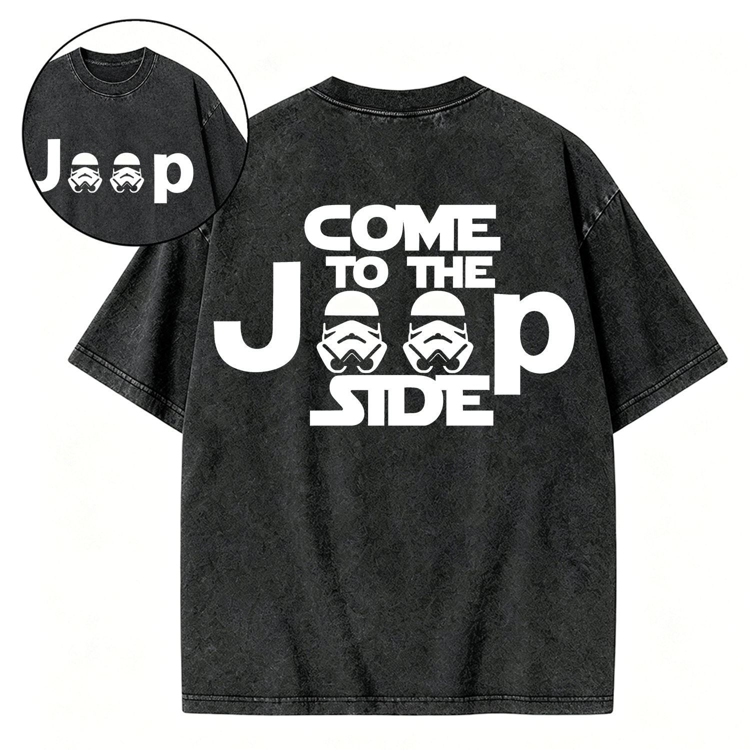 Come to the Jp Side Halloween Dark Star Washed T-Shirt