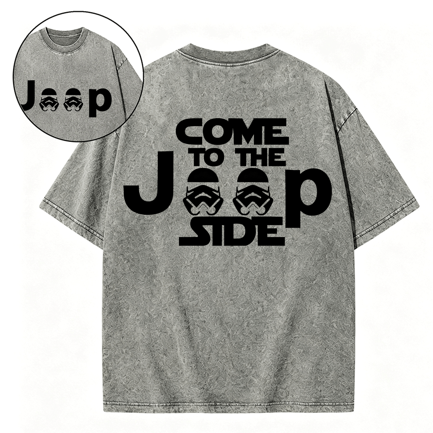 Come to the Jp Side Halloween Dark Star Washed T-Shirt