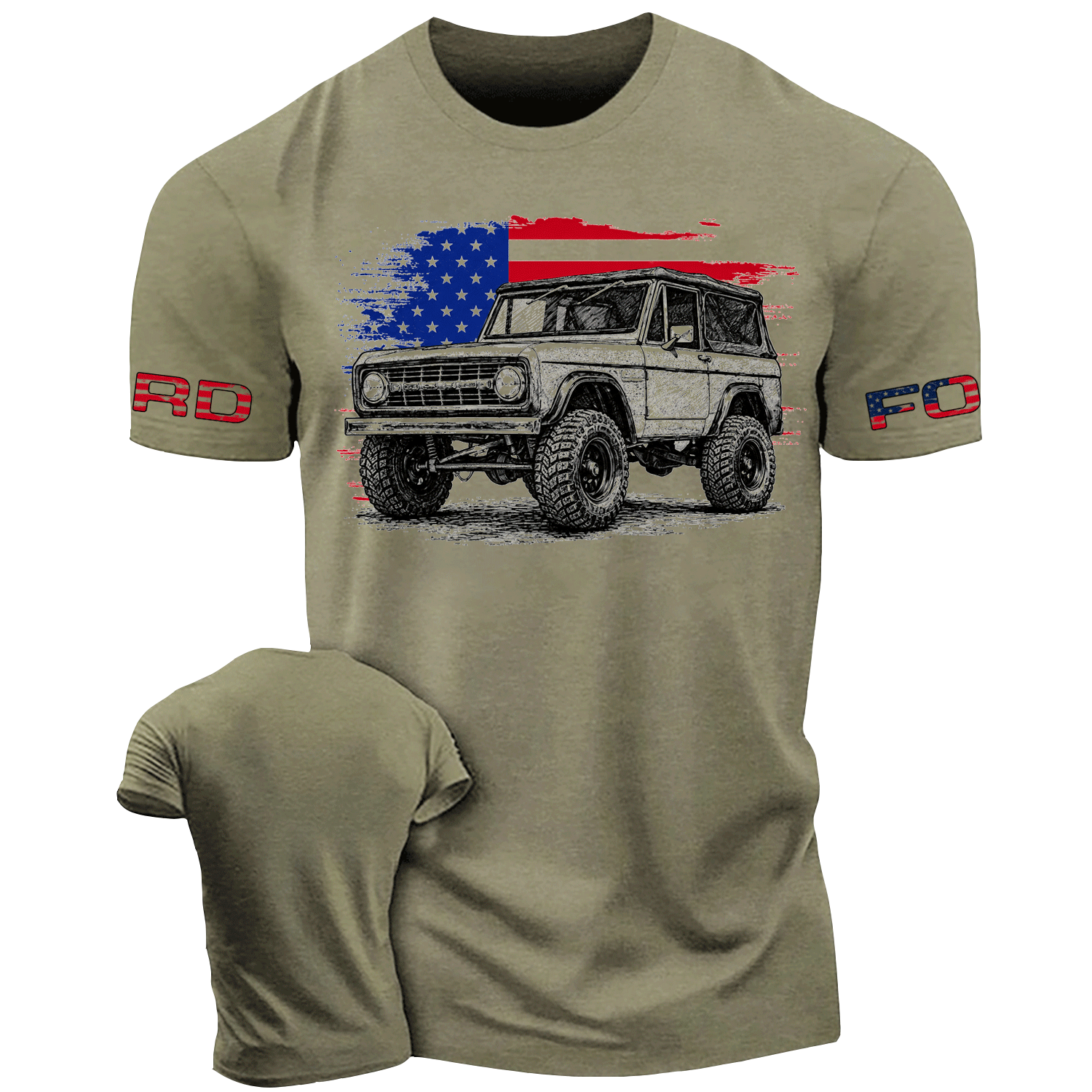 Oldie Patriot F0rd Cotton T-shirt