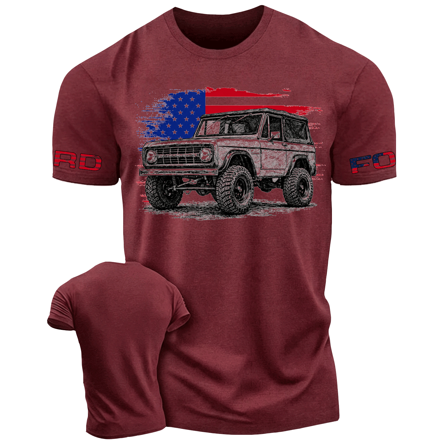 Oldie Patriot F0rd Cotton T-shirt