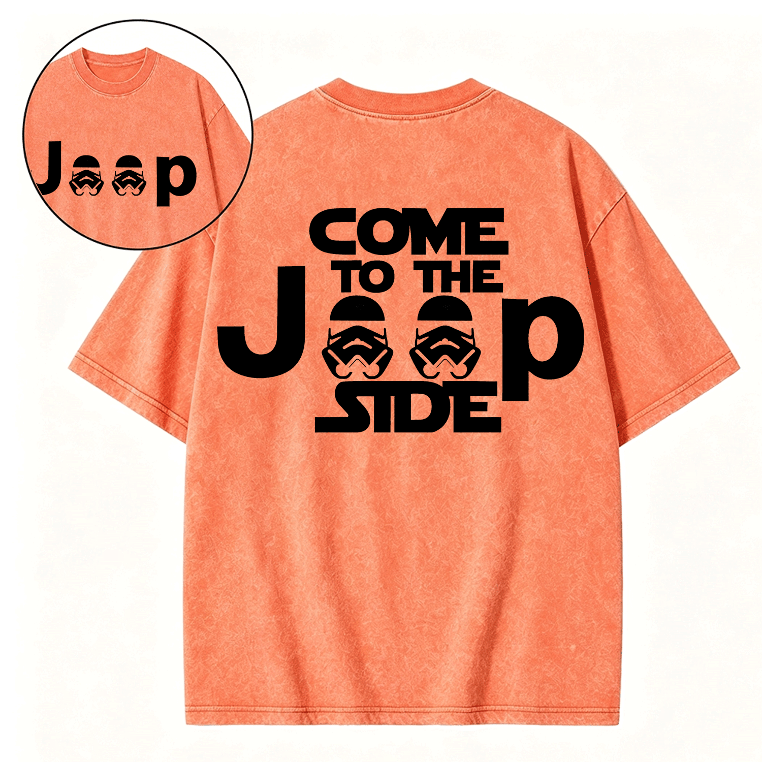 Come to the Jp Side Halloween Dark Star Washed T-Shirt