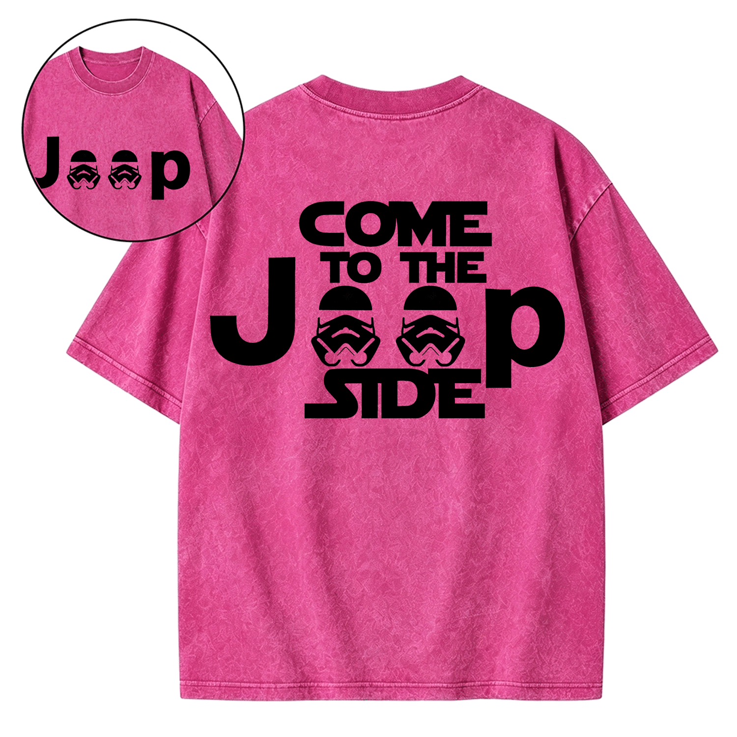 Come to the Jp Side Halloween Dark Star Washed T-Shirt