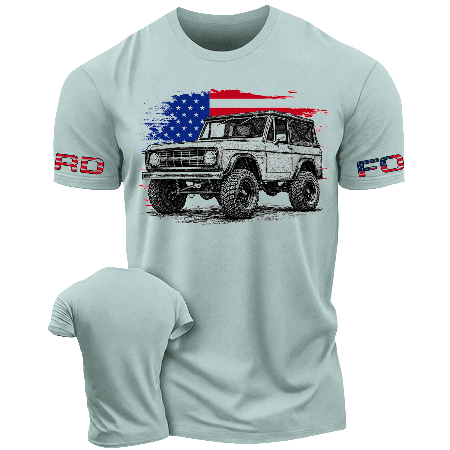 Oldie Patriot F0rd Cotton T-shirt