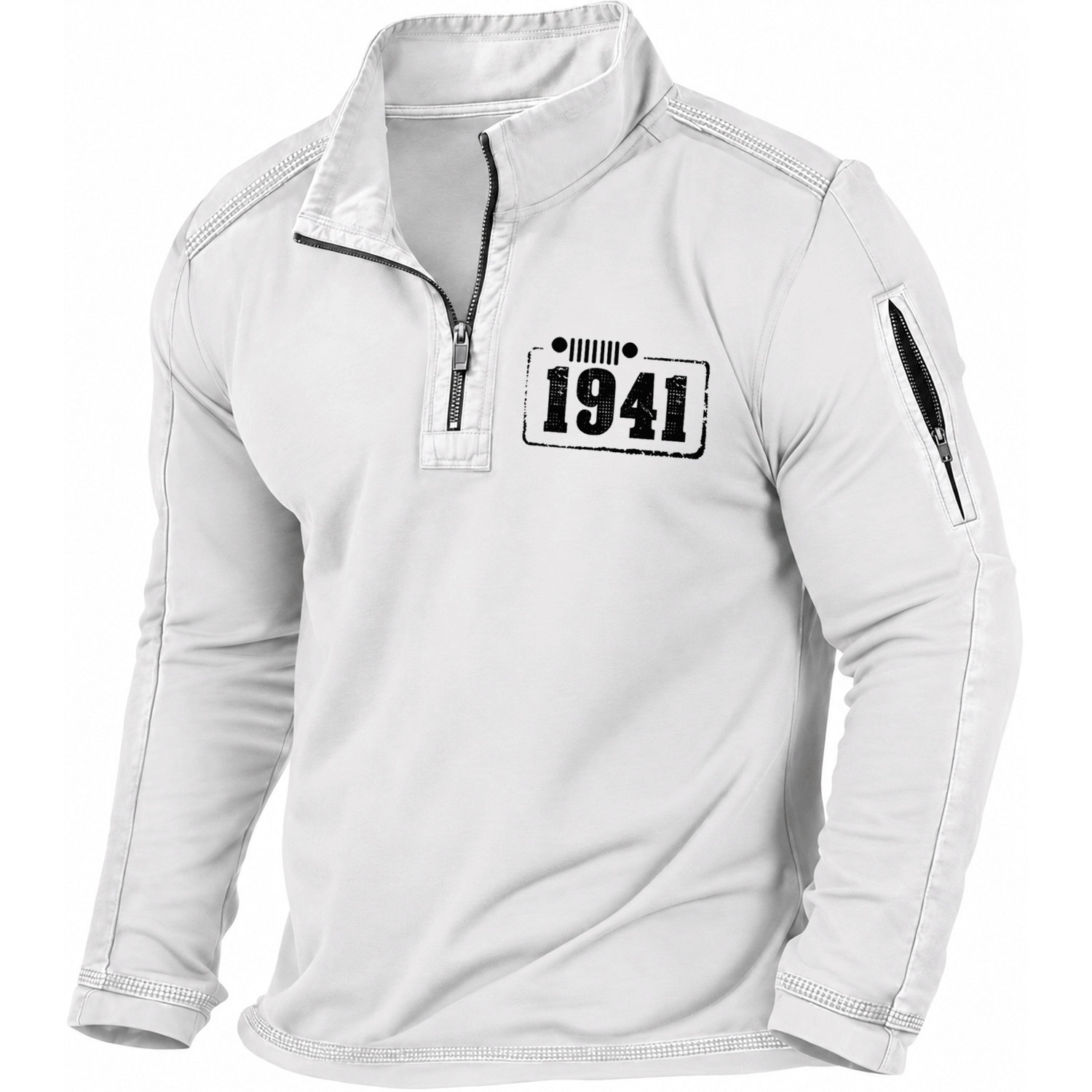 Since 1941 Jp Quarter-Zip Sweatshirt