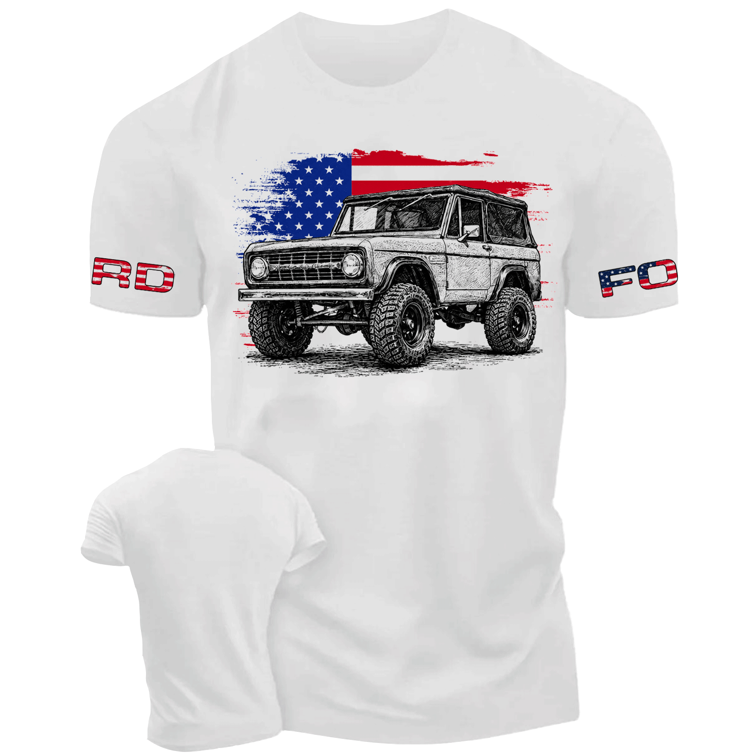 Oldie Patriot F0rd Cotton T-shirt
