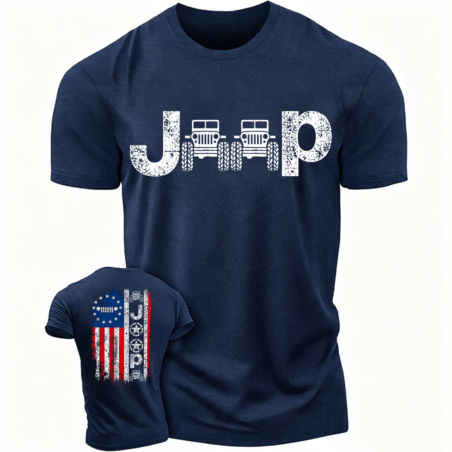 Patriotic Jp Off-Road Cotton Men's T-shirts