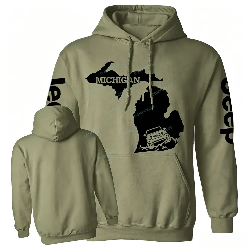 Michigan Jp Casual Hoodie