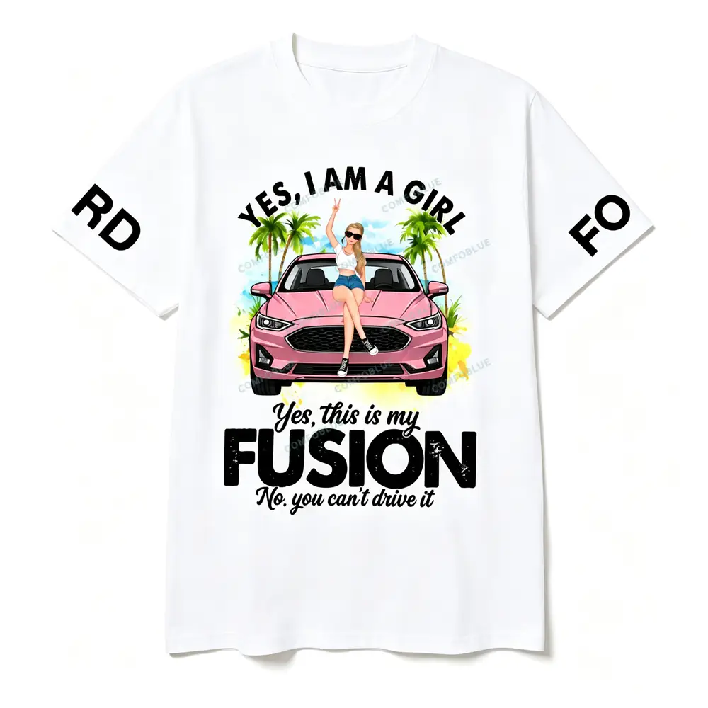 Funny F*rd Fiesta Girl Vehicle Owner Unisex T-shirt